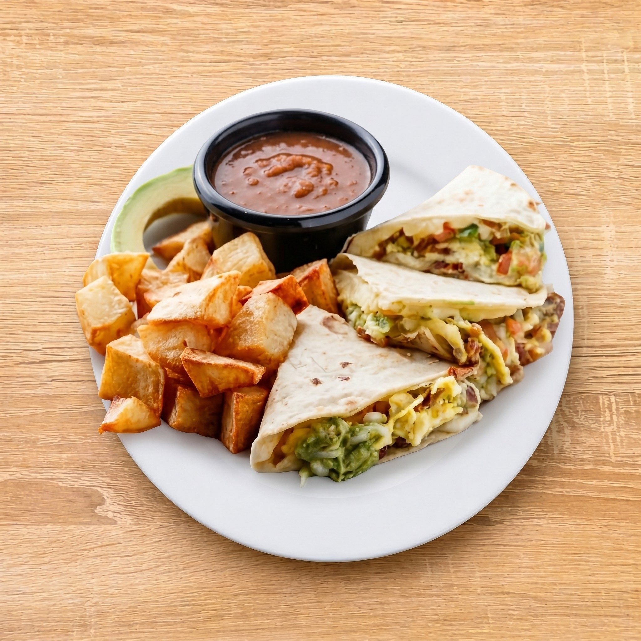 Breakfast Quesadilla.