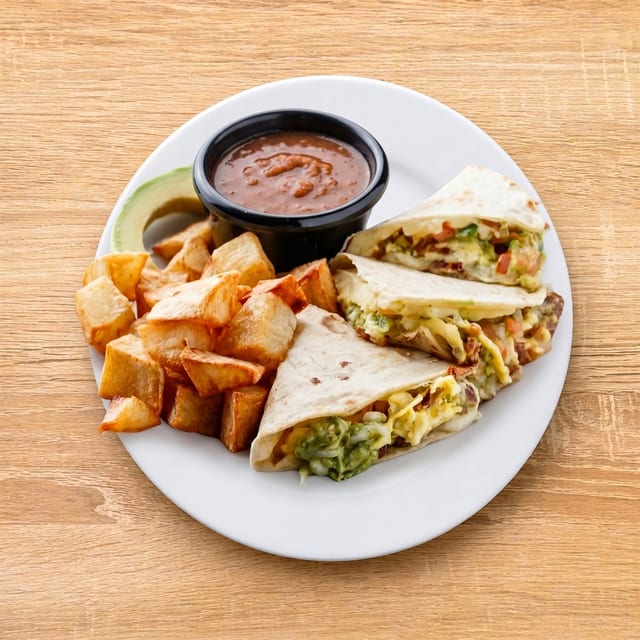 Breakfast Quesadilla.