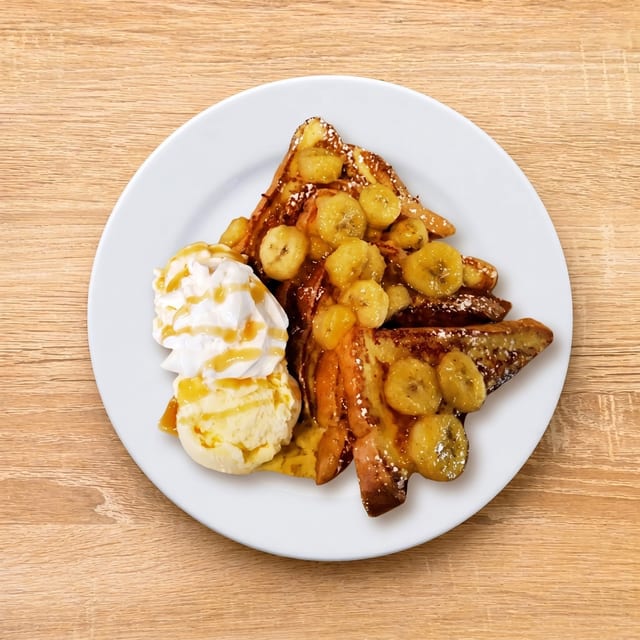 Banana Foster French Toast.